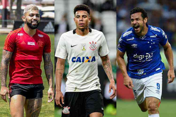 <i>(Foto: Marcelo Cortes/Flamengo,  AFP / DOUGLAS MAGNO e Daniel Augusto Jr./Agncia Corinthians)</i>