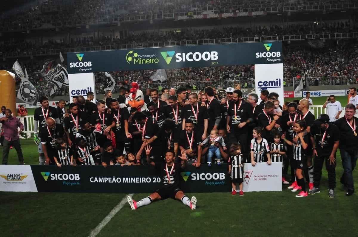 Atltico faz festa no Independncia com a conquista do Campeonato Mineiro 2017