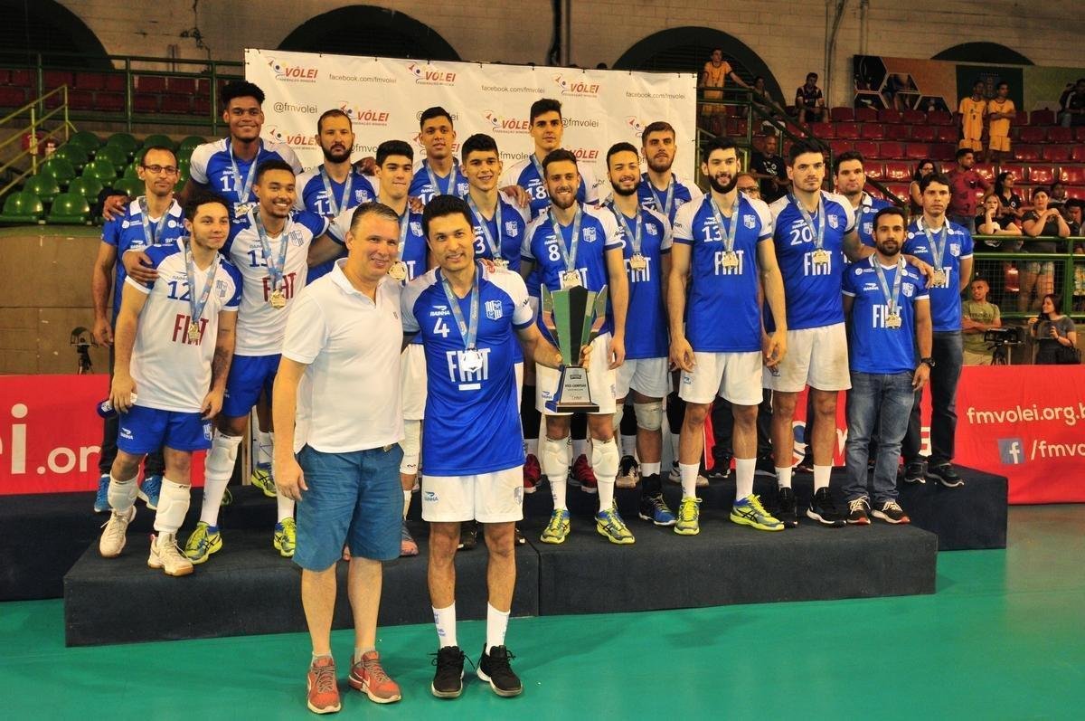 Minas no conseguiu quebrar srie de ttulos do Cruzeiro no vlei mineiro