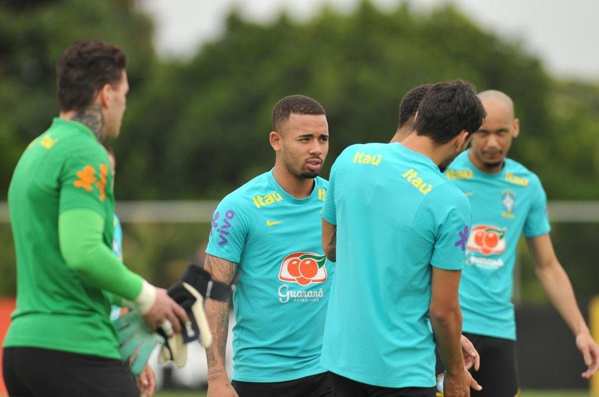 Seleo Brasileira concluiu na Toca da Raposa II, CT do Cruzeiro, em BH, a preparao para enfrentar o Paraguai no Mineiro pelas Eliminatrias da Copa do Mundo do Catar