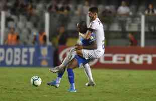 Santos e Cruzeiro se enfrentaram na Vila Belmiro, pela 34 rodada da Srie A