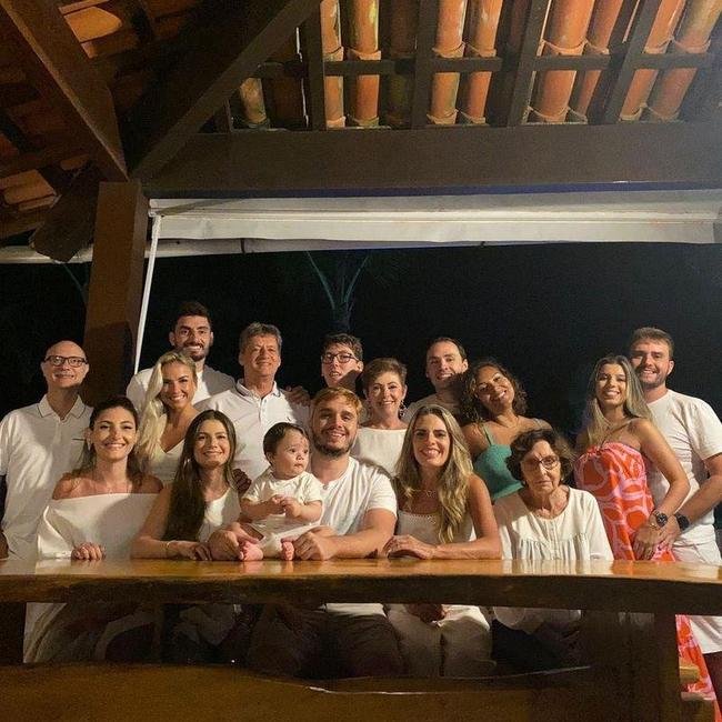 O goleiro Rafael na chegada do Ano Novo 