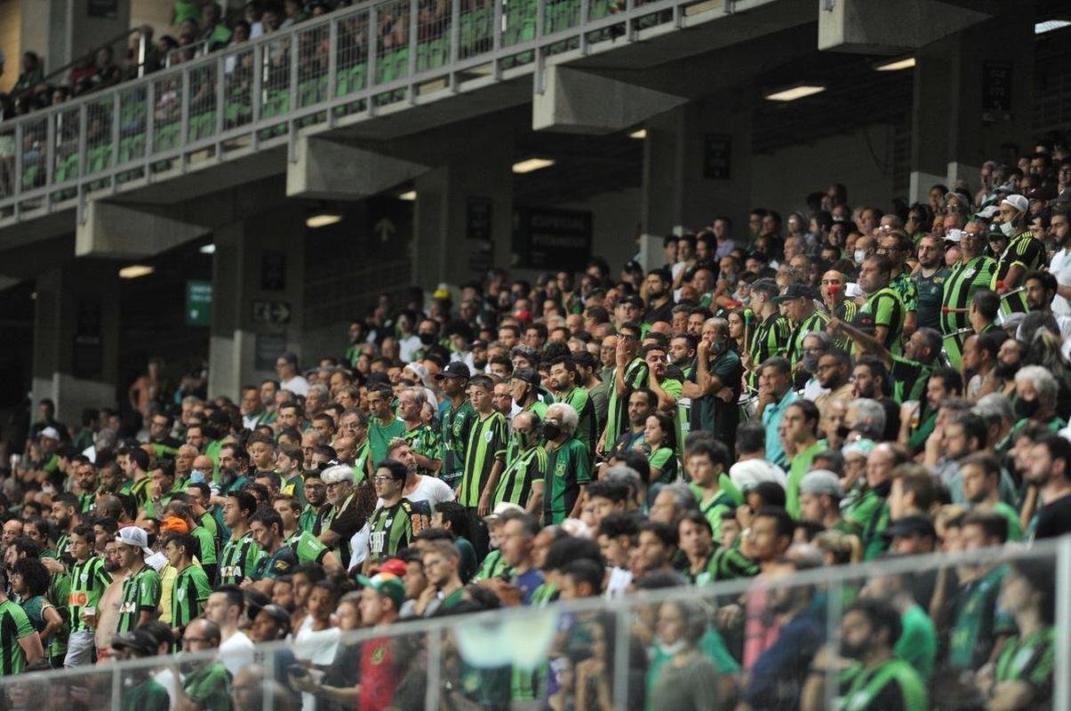 Aps derrota por 2 a 0 para o Del Valle, torcida do Amrica protestou no Independncia e pediu a sada do tcnico Marquinhos Santos. Jogo marcou estreia do Coelho no Grupo D da Copa Libertadores