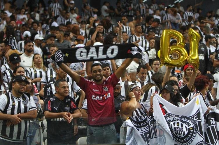 Fotos da torcida do Atltico no Mineiro durante a partida contra o Juventude pela 34 rodada do Campeonato Brasileiro