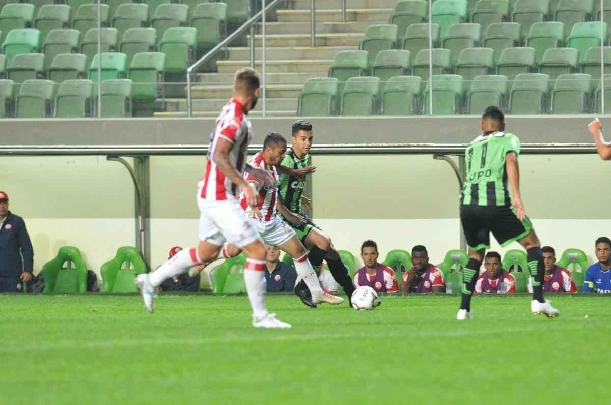 Amrica e Nutico se enfrentaram, no Independncia, pela 20 rodada da Srie B do Brasileiro