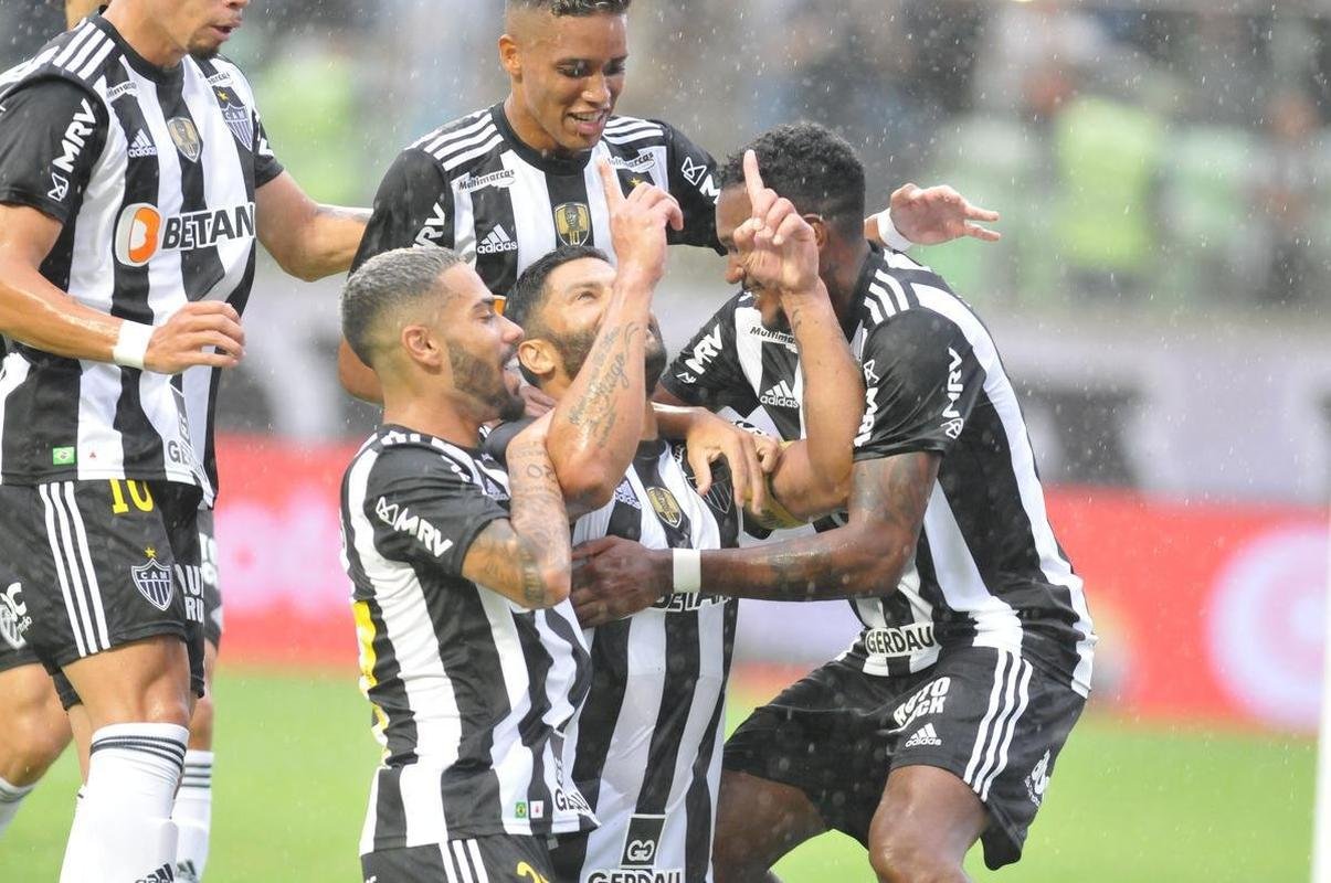 Fotos da vitria do Atltico sobre a Caldense