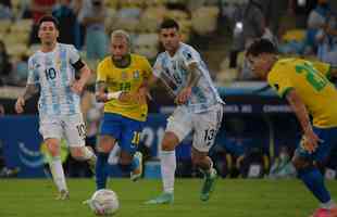 Argentina venceu Brasil por 1 a 0, no Maracanã, e conquistou 15º da Copa América. Gol foi marcado pelo meia-atacante Di María