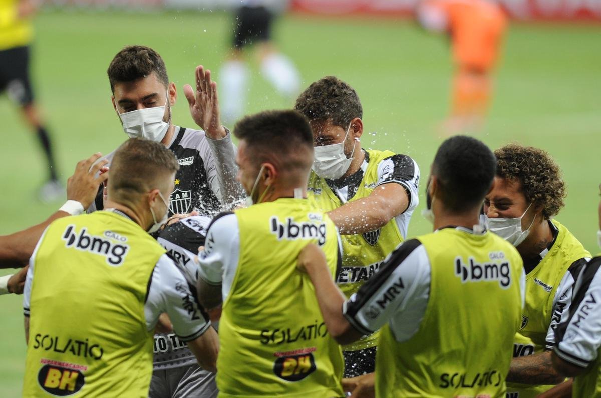 Fotos do jogo entre Atltico e Coimbra, no Mineiro, em Belo Horizonte, pela quinta rodada do Campeonato Mineiro de 2021 