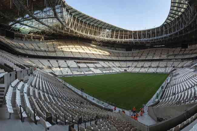 O Lusail Stadium, com capacidade para 80 mil torcedores, vai receber a final da Copa do Mundo do Catar