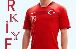 Turquia - primeiro uniforme (Nike)