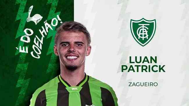 Defender Luan Patrick, 20, was loaned by Athletico-PR to Am