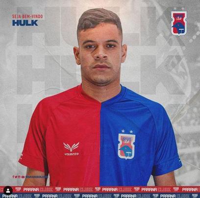O Paran anunciou a contratao do lateral-esquerdo Hulk, que estava no Atltico