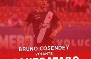O CRB anunciou a contratao do volante Bruno Cosendey, que estava no Cricima