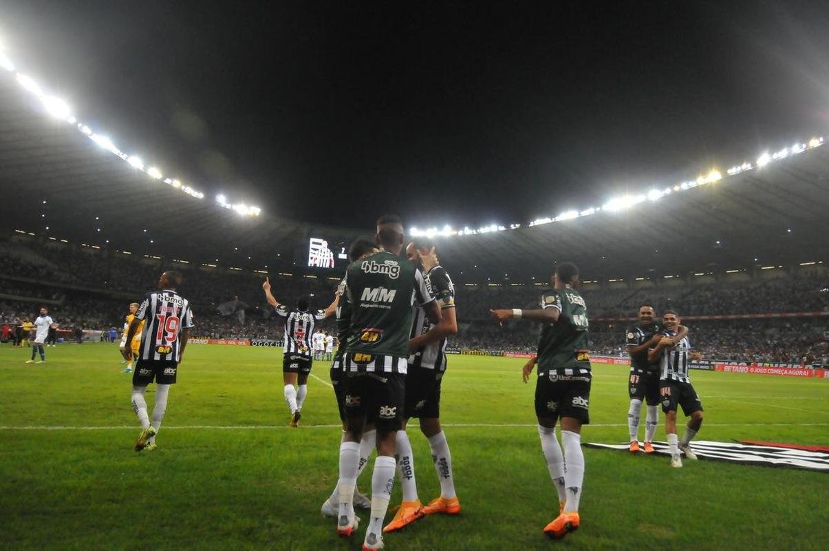Fotos do jogo entre Atltico e Ava, pelo Campeonato Brasileiro