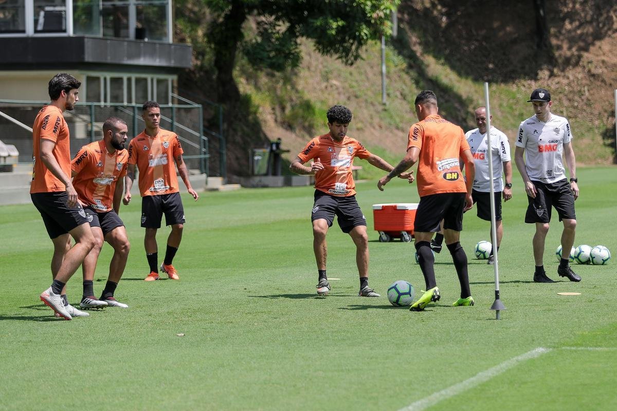 Atltico encerra preparao para encarar o Cruzeiro