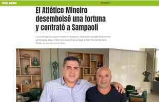 Ol - Atltico desembolsou uma fortuna e contratou Jorge Sampaoli