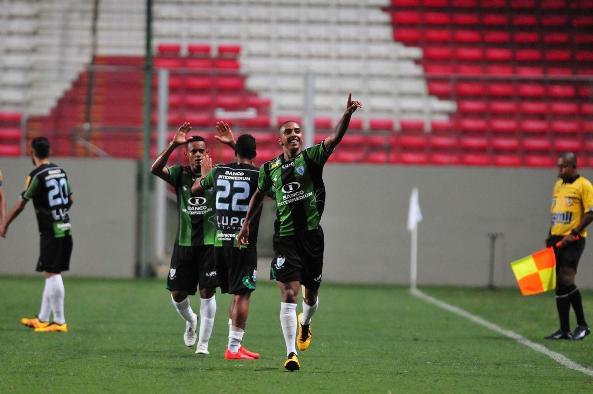 Amrica venceu o Villa Nova por 2 a 1, em duelo vlido pela 3 rodada do Estadual em 2016