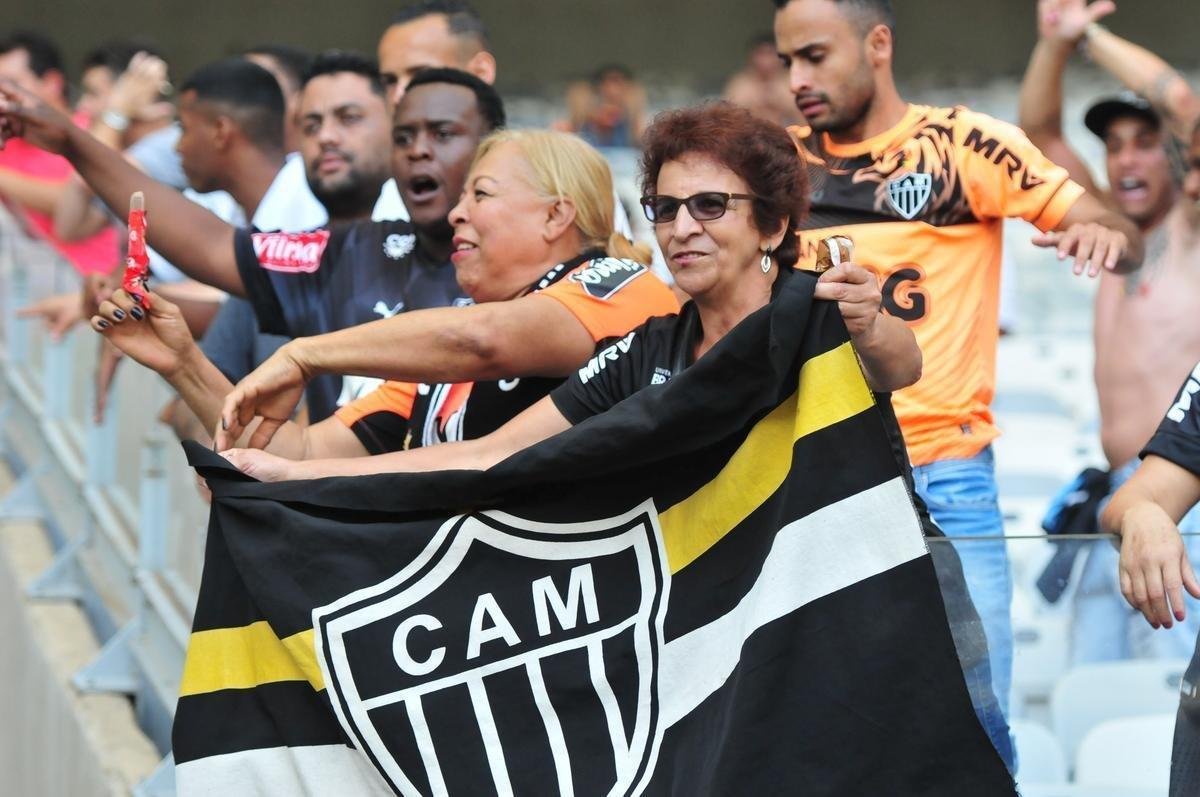 Torcida do Atltico esteve presente no Mineiro, no clssico contra o Cruzeiro