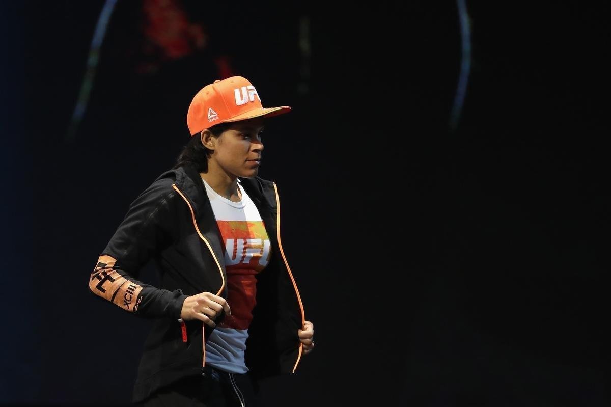 Pesagem do UFC 213, em Las Vegas - Amanda Nunes