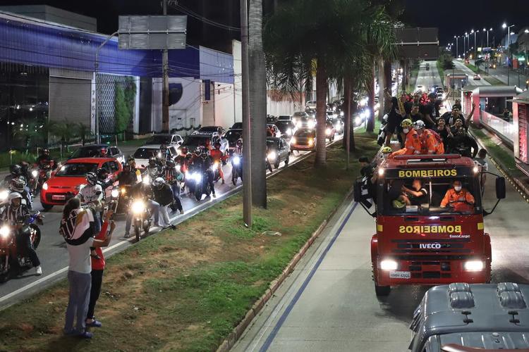Bastidores da festa do Atlético em comemoração ao título brasileiro