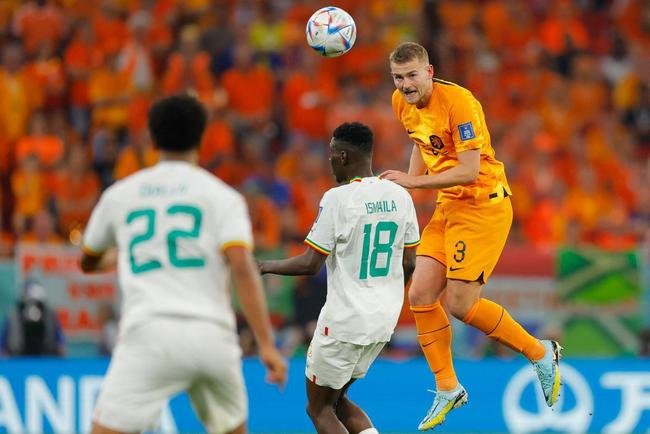 Fotos do jogo entre Senegal e Holanda no Estdio Al Thumama, pelo Grupo A da Copa do Mundo, no Catar