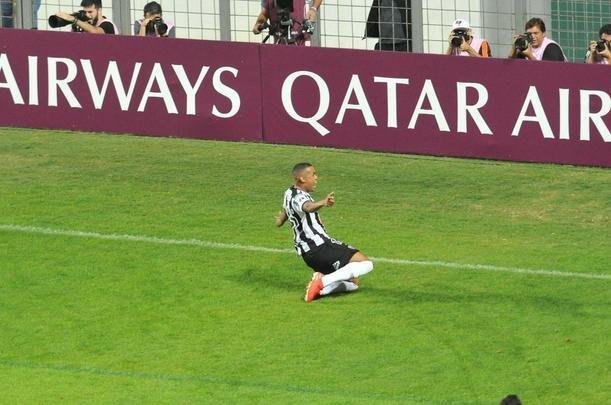 No segundo tempo, Atltico pressionou o Unin La Calera e chegou ao gol com Alerrandro: 1 a 0