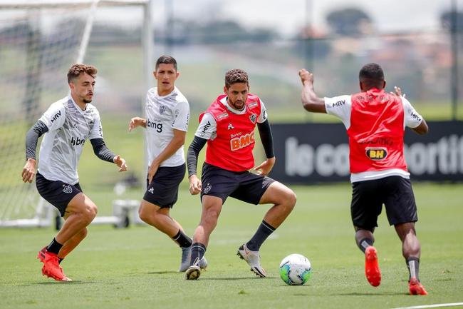 Veja fotos do treino do Atl�tico