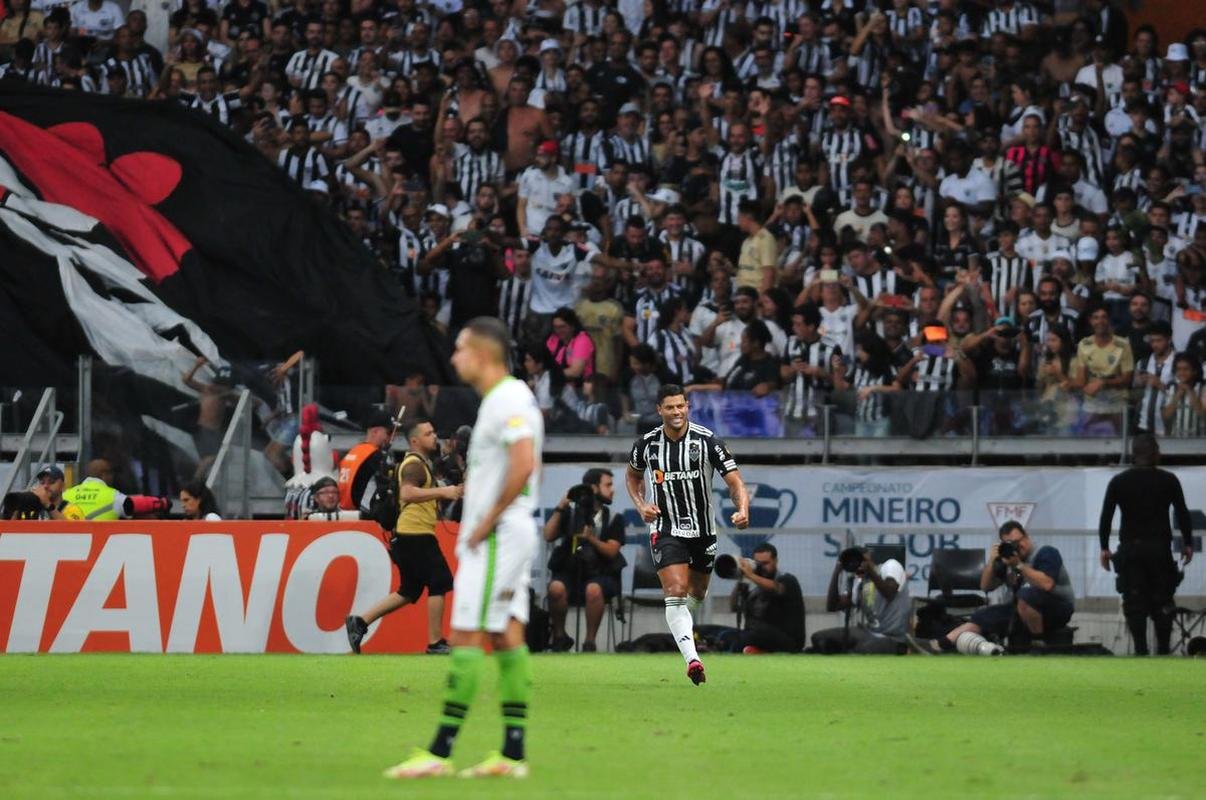 Fotos da final do Campeonato Mineiro entre Atltico e Amrica, no Mineiro