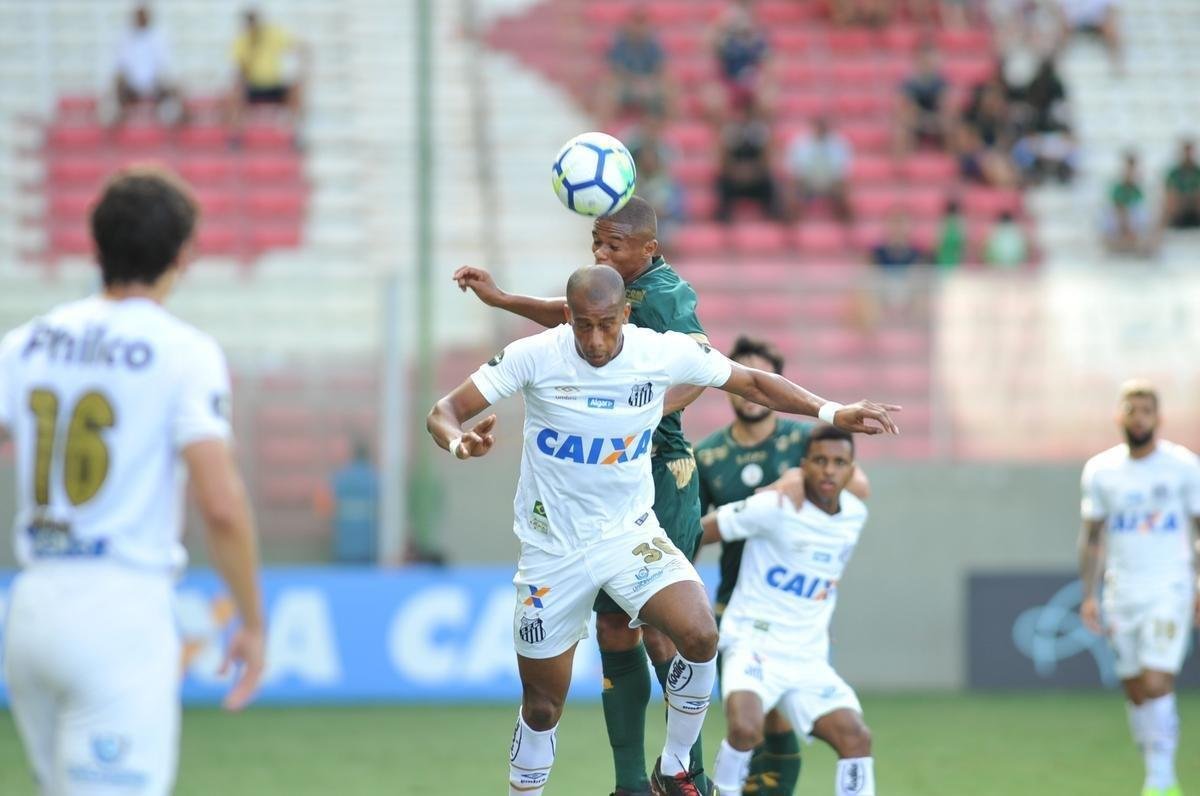 Veja fotos do jogo entre Amrica e Santos