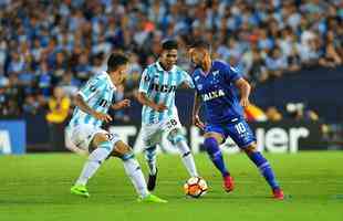 Fotos do primeiro tempo de Racing e Cruzeiro, no El Cilindro, pela Copa Libertadores