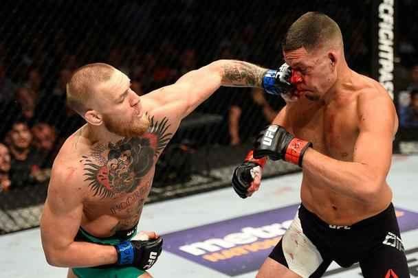 Veja imagens da fantástica luta entre Conor McGregor e Nate Diaz