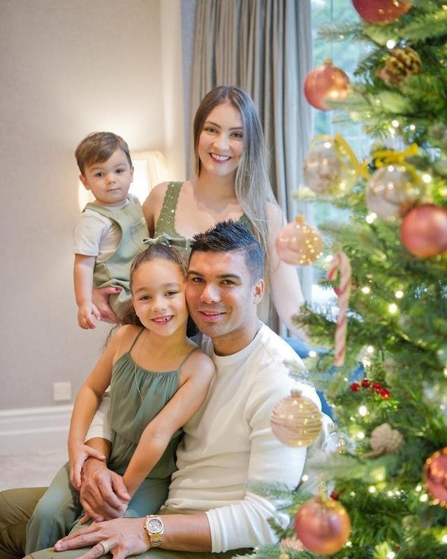 Casemiro e famlia