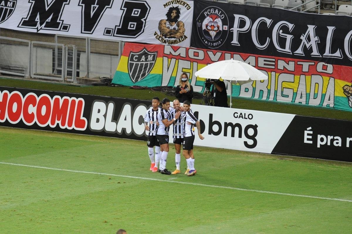 Tardelli fechou a vitria do Atltico sobre o Uberlndia por 4 a 0