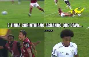Veja os memes da eliminao do Corinthians para o Flamengo, nas quartas de final da Libertadores