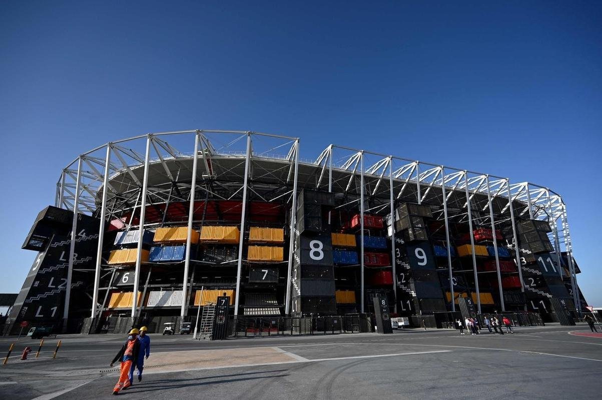 Estdio 974: instalao com capacidade para 40 mil torcedores tem conceito nico dentre os palcos do Mundial do Catar e ser totalmente desmontada ao fim da competio