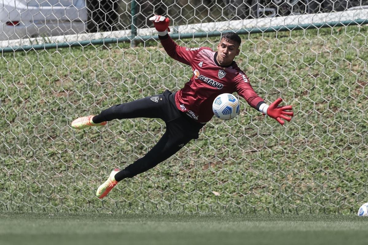 Fotos do treino do Atltico nesta segunda-feira, 13 de setembro de 2021