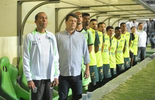 Tcnico Adilson Batista durante sua estreia no comando do Amrica, diante do Internacional