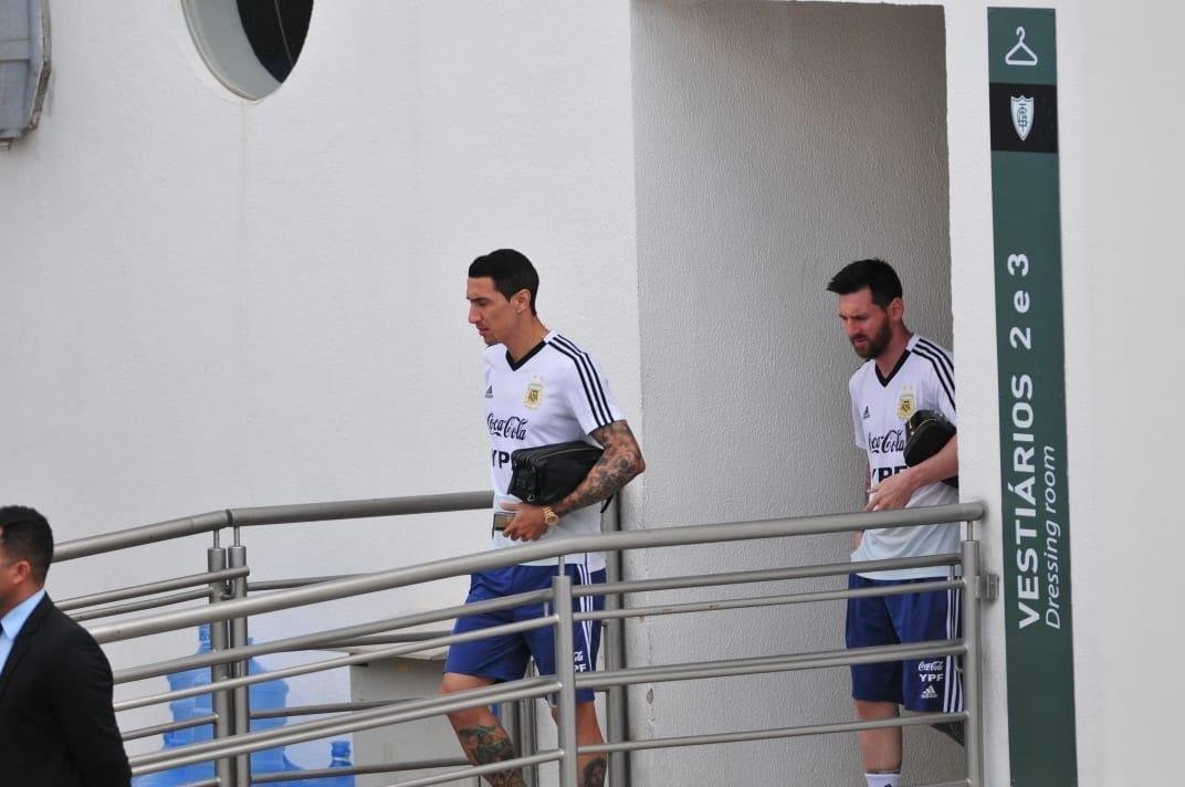 Jogadores deixam Independência após treino