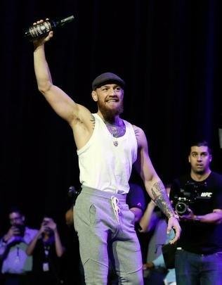 Imagens do Media Day do UFC 229, com Conor McGregor e Khabib Nurmagomedov