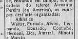 O 'Diário de Minas' segue o texto de 19 de abril com a ficha técnica do jogo, que começou às 14h06. Na sequência, o texto descreve o primeiro 'ponto' da história dos clássicos. Attílio balançou as redes do Athletico logo aos 2 minutos.