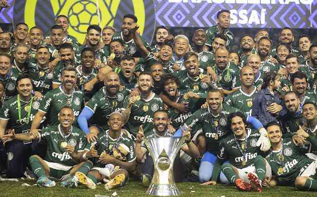 Vice-líder nesta temporada, Palmeiras é o atual campeão brasileiro