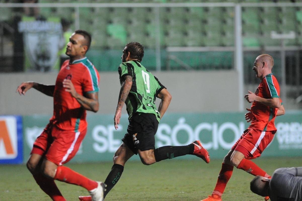 Amrica venceu o Boa Esporte por 1 a 0, com gol de Rafael Moura