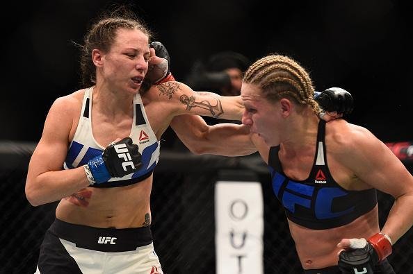 Justine Kish venceu Nina Ansaroff por decisão unânime