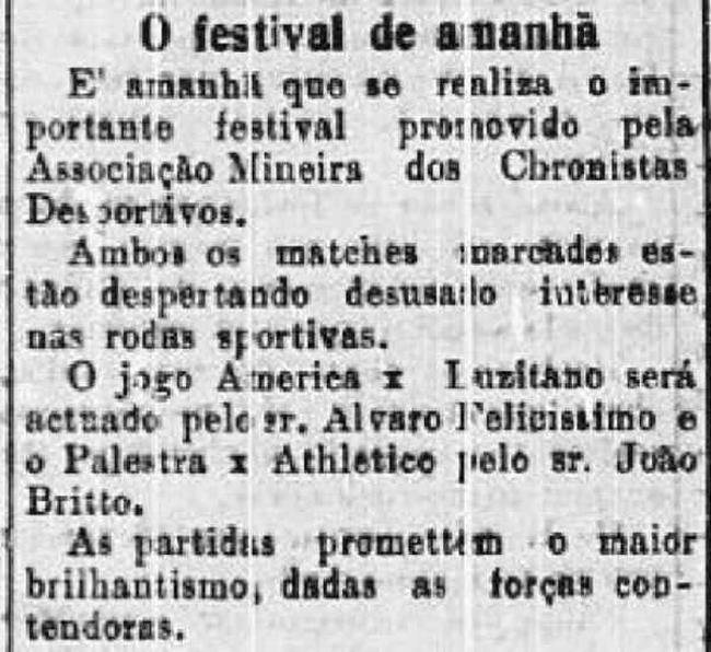 No dia seguinte, o mesmo 