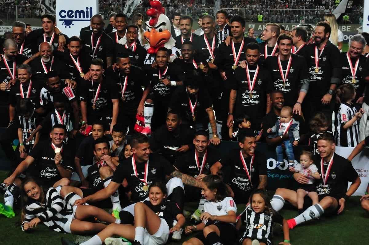Atltico faz festa no Independncia com a conquista do Campeonato Mineiro 2017