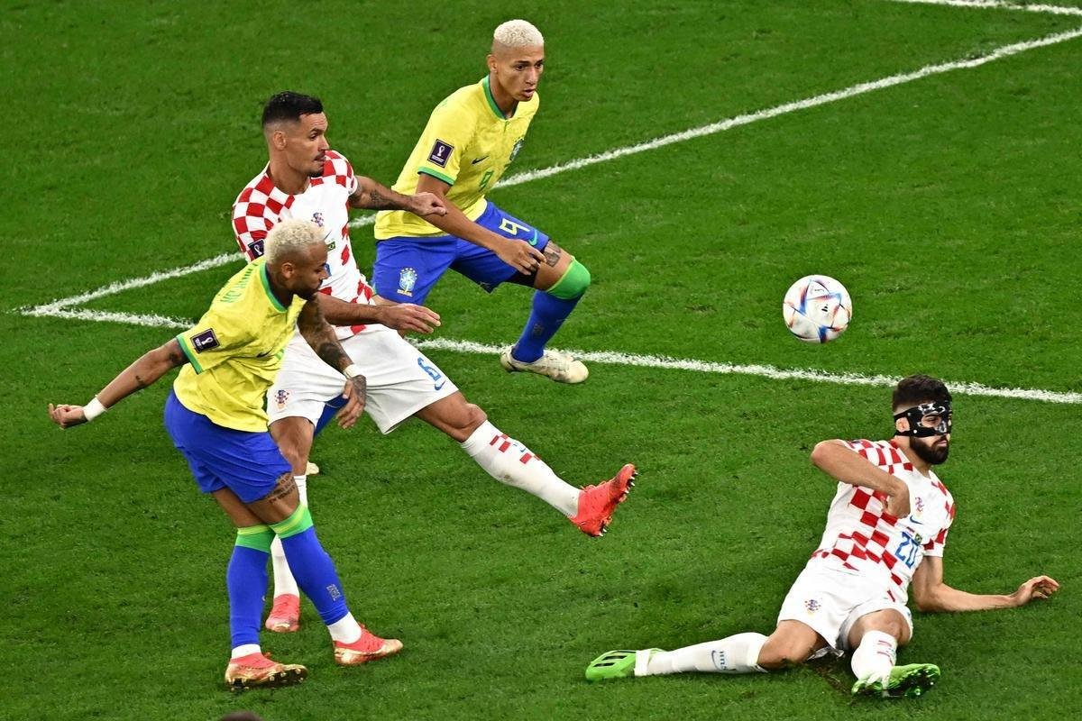 Fotos de Crocia x Brasil pelas quartas de final da Copa do Mundo