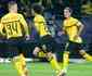 Borussia Dortmund goleia Atltico de Madrid e assume liderana isolada do Grupo A da Liga dos Campees