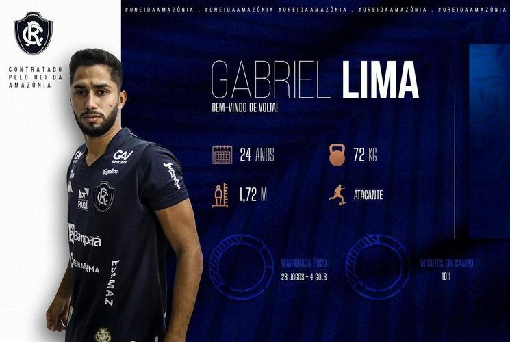 Gabriel Lima, atacante (Remo)