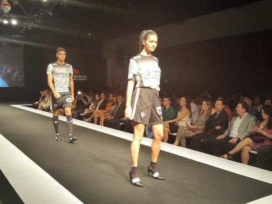 Nova coleção de uniformes do Atlético para 2016, fornecida pela empresa canadense Dryworld