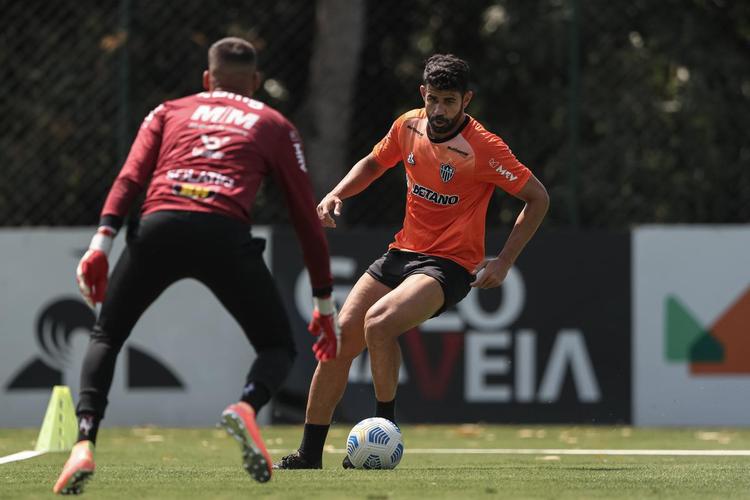 Fotos do treino do Atlético nesta segunda-feira, 13 de setembro de 2021
